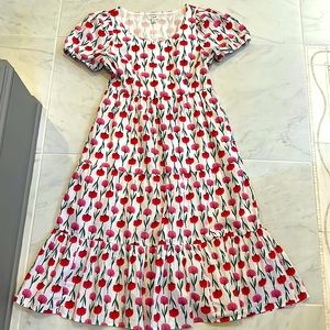 Jcrew midi dress size 8